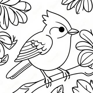 Blue Jay Coloring Page 44263-34997