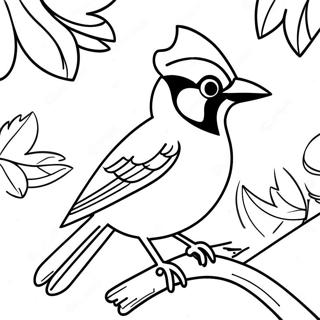 Blue Jay Coloring Page 44263-34998