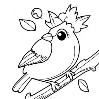 Blue Jay Coloring Page 44263-34999