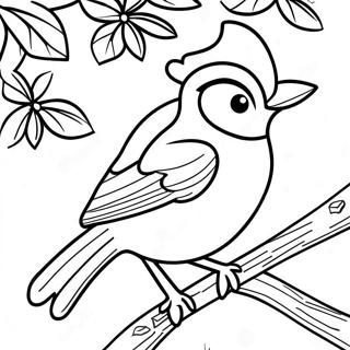 Blue Jay Coloring Page 44263-35000