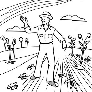 Parable Of The Sower Coloring Pages