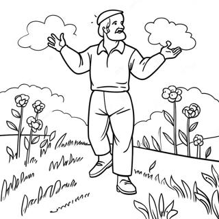 Parable Of The Sower Coloring Page 44323-35042