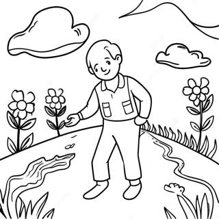 Parable Of The Sower Coloring Page 44323-35043