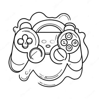 Playstation Coloring Pages