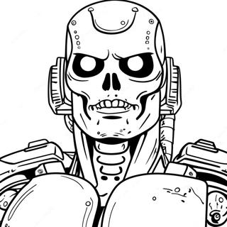 Terminator Coloring Page 44393-35112