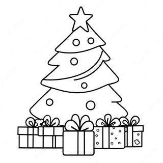 Christmas Tree Coloring Page For Preschoolers 44473-35159