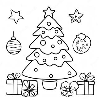 Christmas Tree Coloring Page For Preschoolers 44473-35160