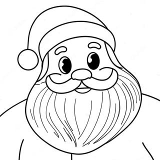 Cheerful Santa Claus Coloring Page 44474-35168