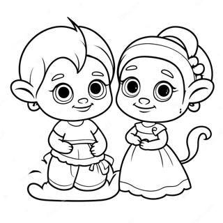 Dave And Ava Coloring Pages