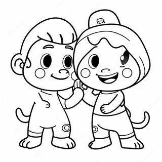 Adventurous Dave And Ava Coloring Page 44524-35194