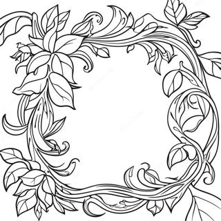 Vines Coloring Pages