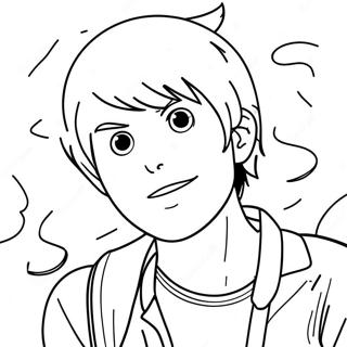 Scott Pilgrim Coloring Page 44563-35218