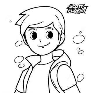 Scott Pilgrim Coloring Page 44563-35219