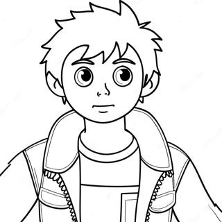 Scott Pilgrim Vs The World Coloring Page 44564-35223