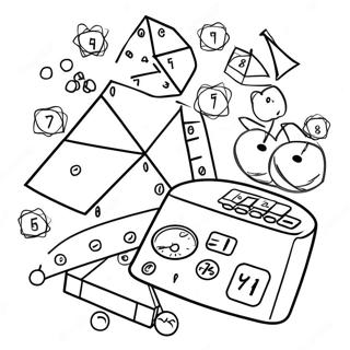 5th Grade Math Coloring Page 44574-35226