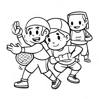 Ymca Coloring Pages