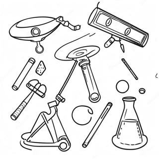 科学工具涂色页 44643-35272