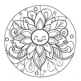 Suncatcher Coloring Pages