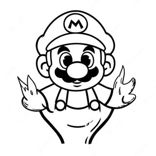 Pagina Da Colorare Di Fire Mario 44723-35346