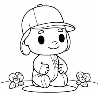 Pocoyo Coloring Page 4480-3559