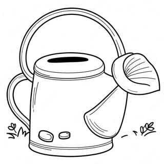 Watering Can Coloring Page 44843-35439