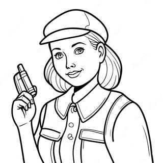 Nancy Drew Coloring Pages