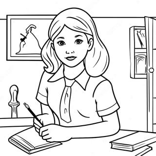 Nancy Drew Classic Mystery Coloring Page 44883-35487