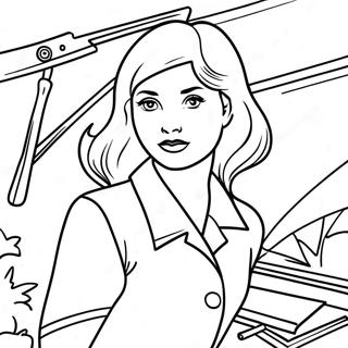 Nancy Drew Classic Mystery Coloring Page 44883-35488