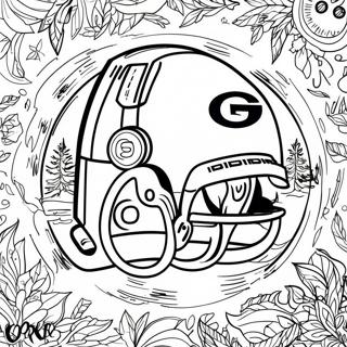 Página Para Colorir Do Logo Do Green Bay Packers 4490-3576