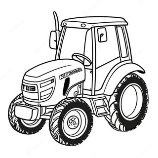 Kubota Coloring Pages