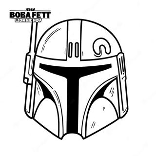 Boba Fett Helmet Coloring Page 44943-35527