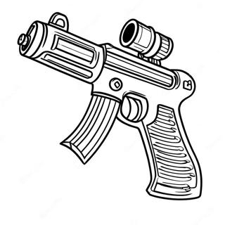 Machine Gun Coloring Page 44963-35550