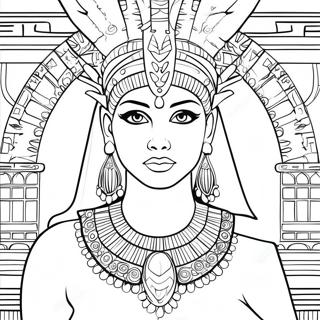 Cleopatra Coloring Pages