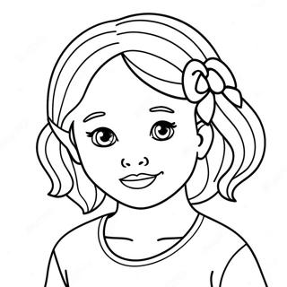 Girl Coloring Pages