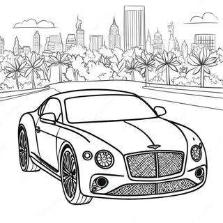 Bentley Coloring Pages