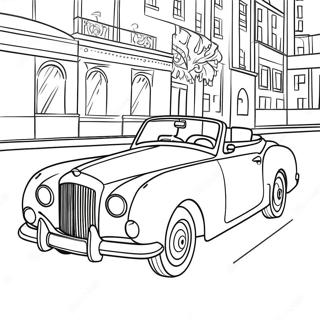 Bentley Convertible Coloring Page 45044-35602