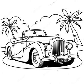 Bentley Convertible Coloring Page 45044-35604