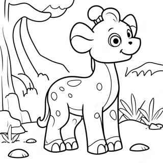 Zoo Animal Coloring Pages