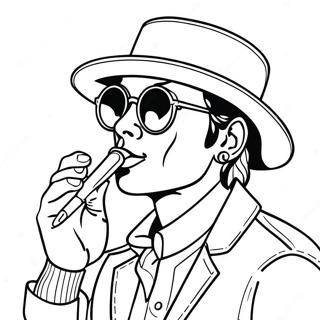 Pop Smoke Coloring Pages