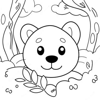 Cute Animal Face Coloring Page 45193-35723