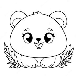 Cute Animal Face Coloring Page 45193-35724