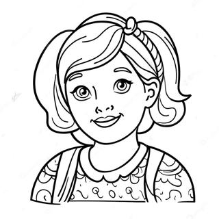 Random Coloring Page For Kids 4520-3606