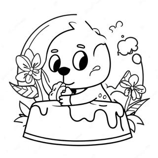 Random Coloring Page For Kids 4520-3607