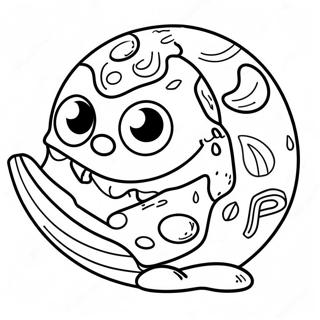 Random Coloring Page For Kids 4520-3608