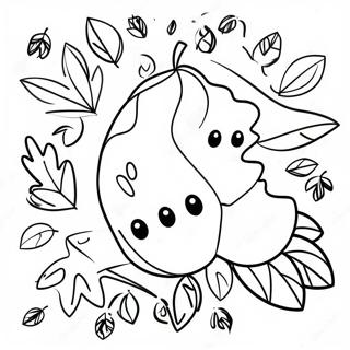 Kindergarten Fall Coloring Pages