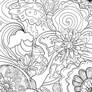 Night Sky Galaxy Coloring Pages