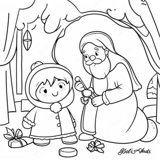 Christmas Bible Verse Coloring Pages