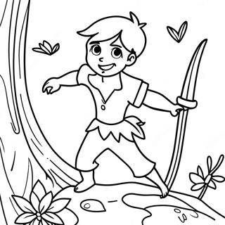 Peter Pan Coloring Pages