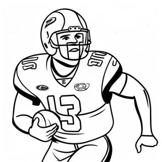 Tua Tagovailoa Coloring Page 45313-35814