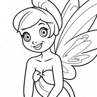 Tinker Bell Peri Boyama Sayfası 4531-3610